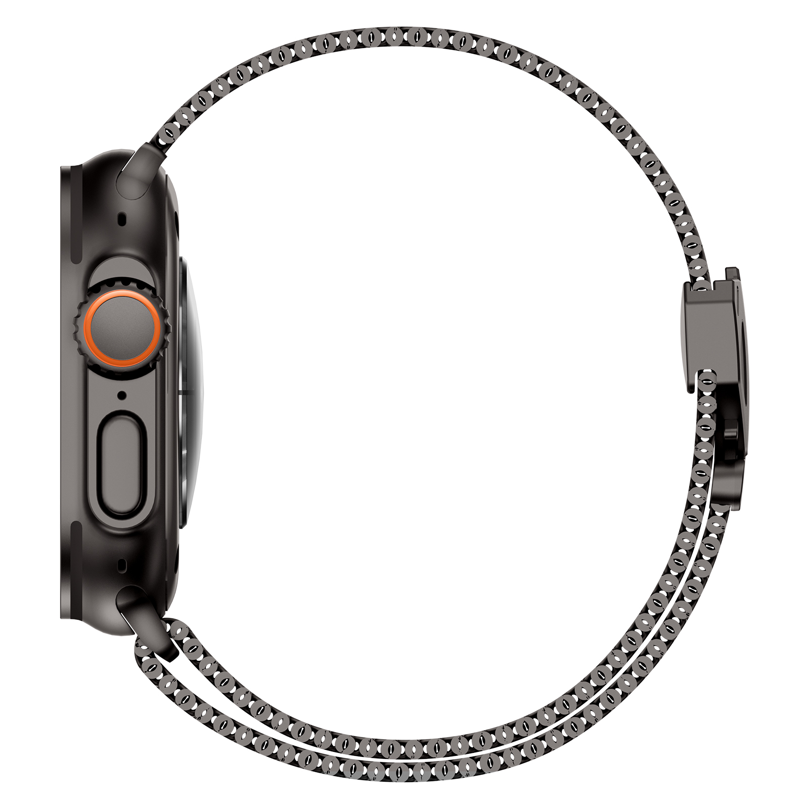 Dây Thép Milan Phantom cho Apple Watch Series 4/5/6/7/8/9/SE2,3/10/11 & Apple Watch Ultra 1/2/3 Size 44/45/46/49mm - Hàng Chính Hãng