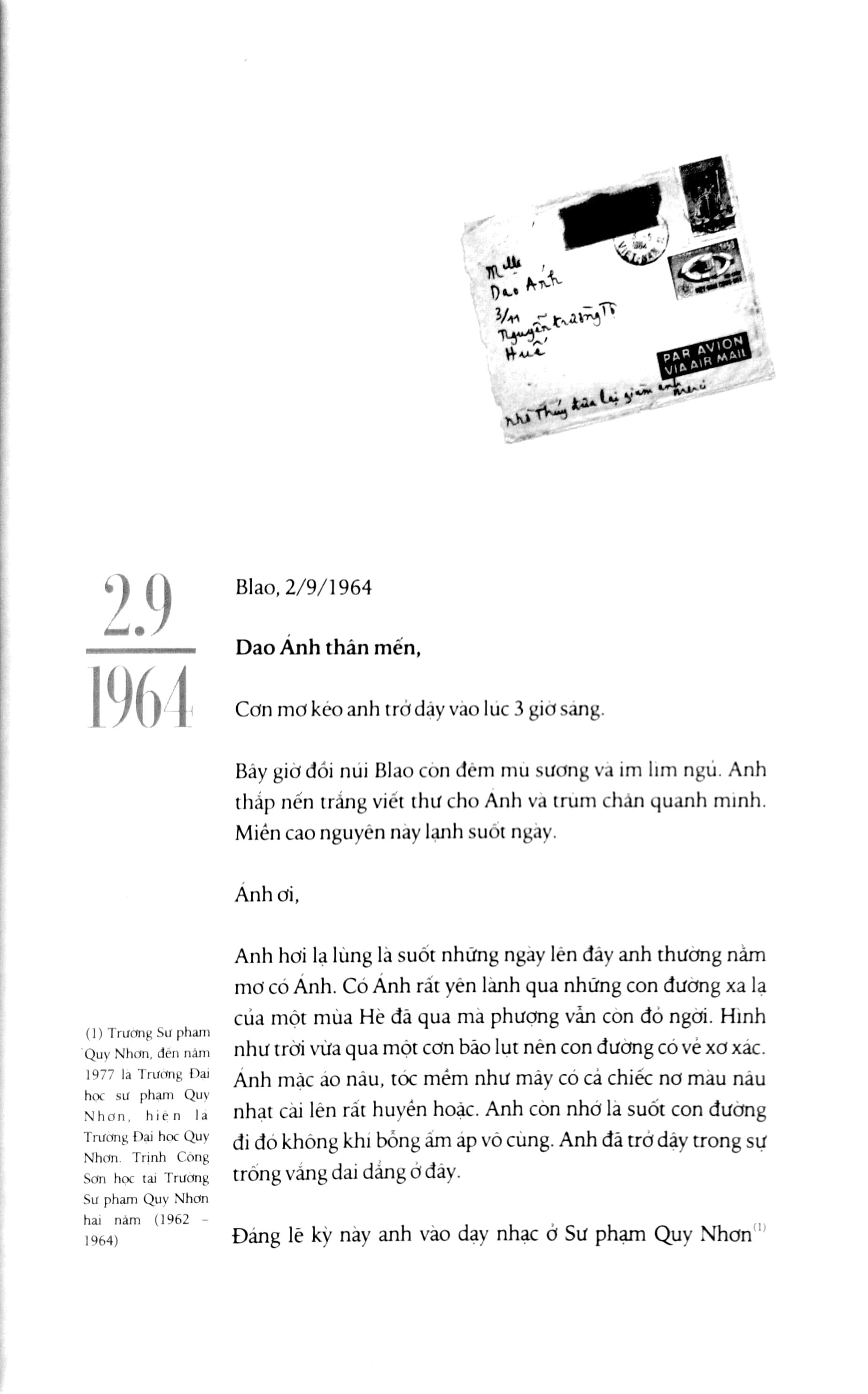 Trịnh Công Sơn - Thư Tình Gửi Một Người