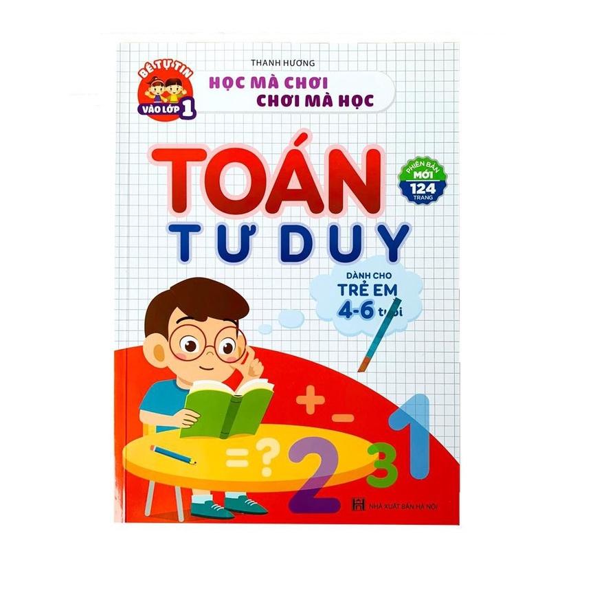 Combo Bộ Thẻ (Flashcard) Bé Học Toán Và Tư Duy Toán Học Cho Bé Từ 4 Đến 6 Tuổi Học Số Và Phép Tính