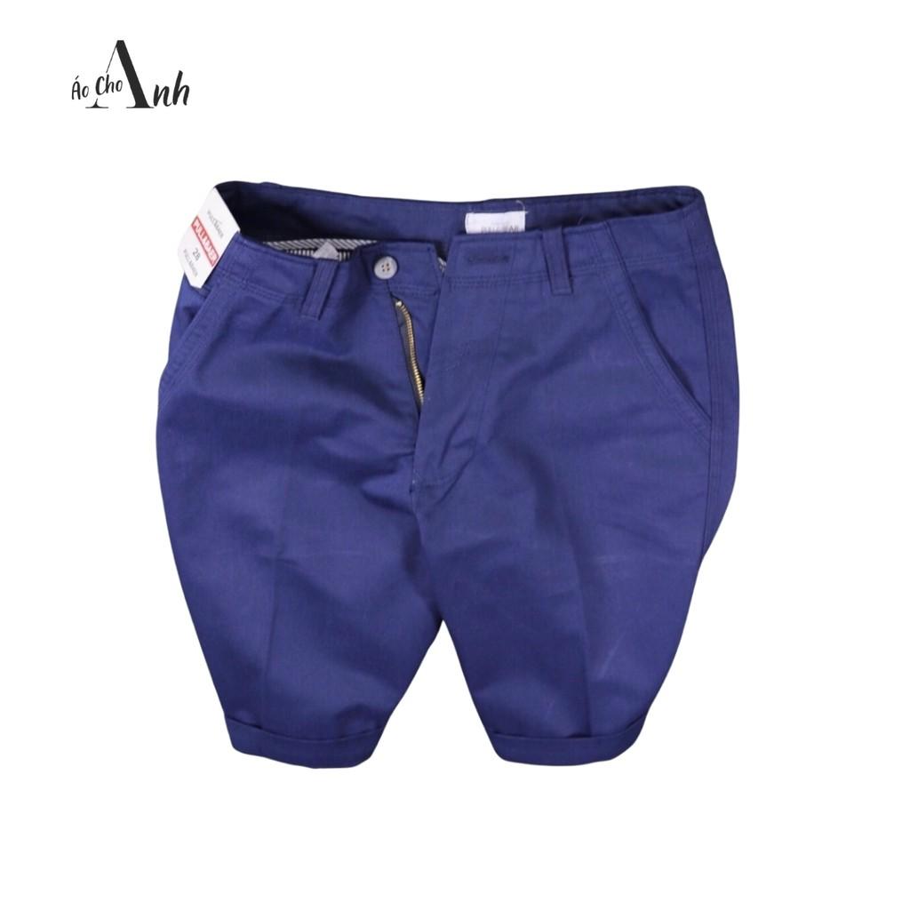 Quần short nam vải kaki xuất khẩu cao cấp ,nhiều màu FREESIZE phong cách quần đùi nam Hàn Quốc - Q011