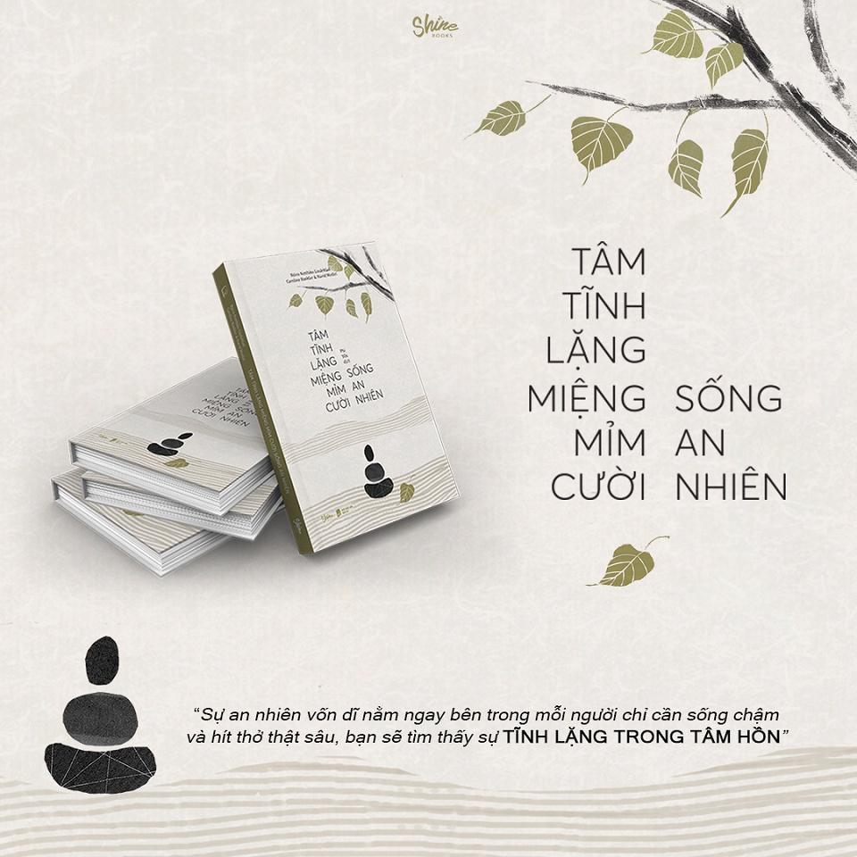 Sách Tâm Tĩnh Lặng Miệng Mỉm Cười Sống An Nhiên - Bản Quyền