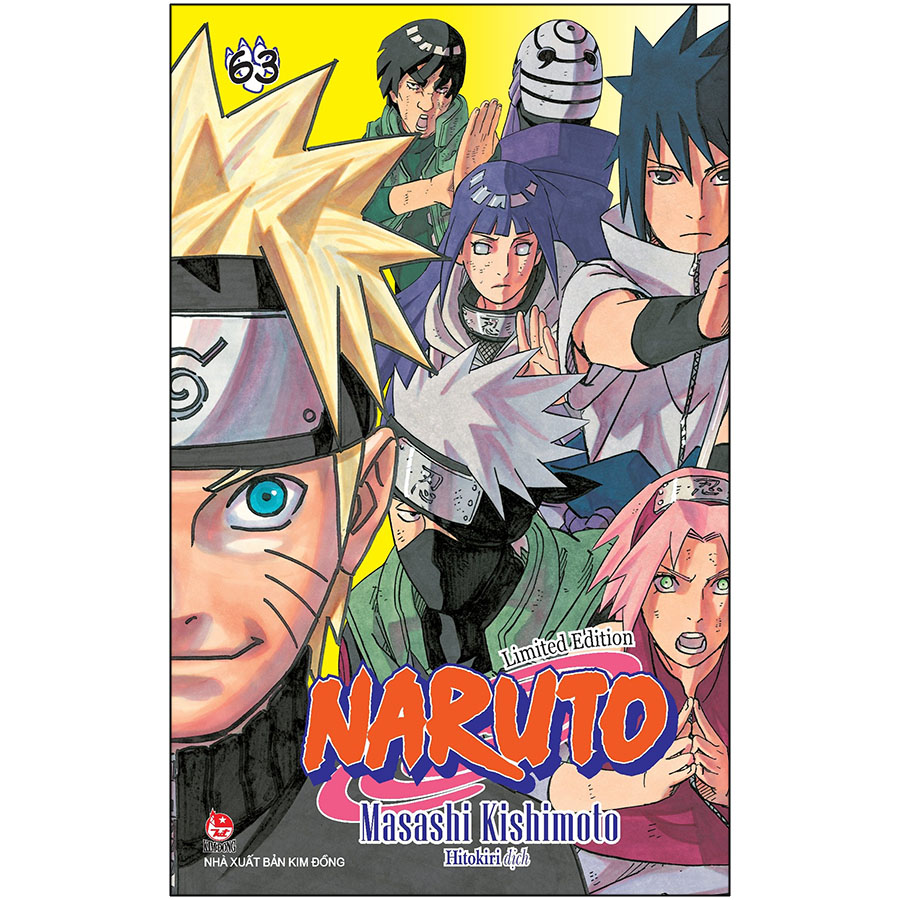 Combo 2 Cuốn: Naruto Tập 62 &amp; Tập 63 (Limited Edition)