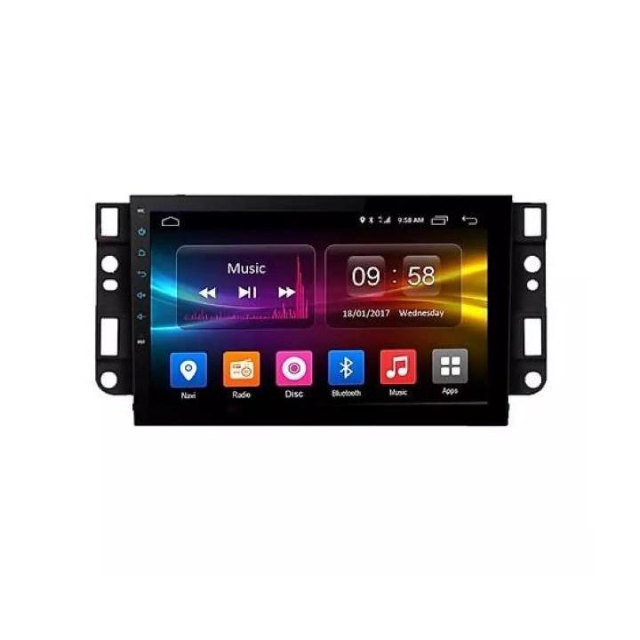 Mặt dưỡng kèm dây nguồn lắp màn hình android cho xe CHEVROLET CAPTIVA