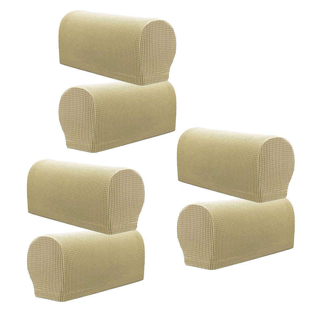Set of 6 Flannel Furniture Sofa Armrest Covers Protectors