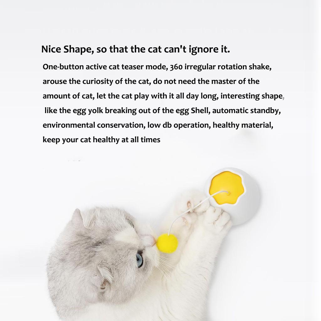 Đồ Chơi Xiaomi Furrytail Cảm Biến Điện Tử Dạng Xoay Tương Tác Vui Nhộn Cho Mèo Cưng