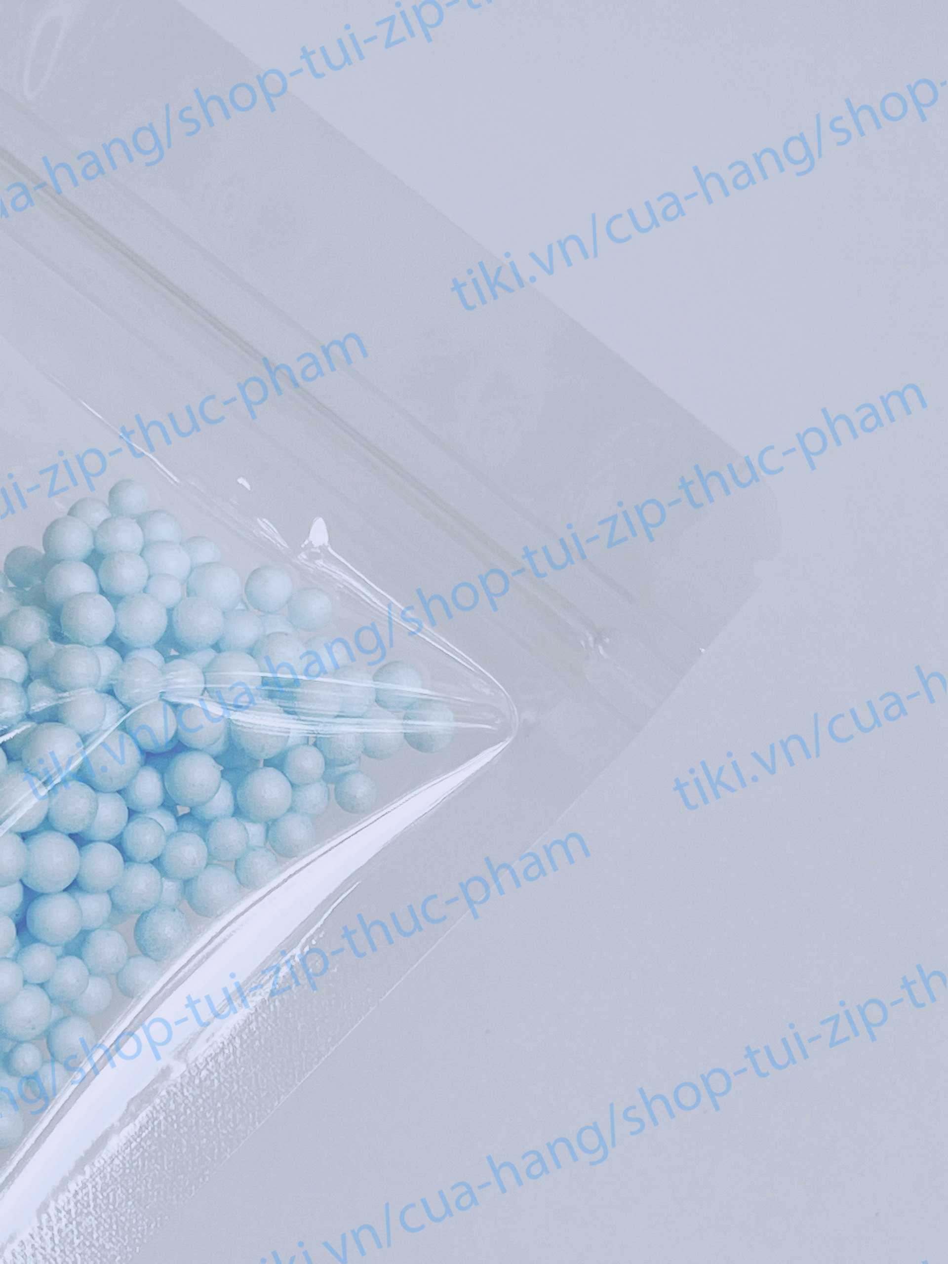 1kg Túi Zip đáy đứng trong suốt đựng trà chanh, trà sữa