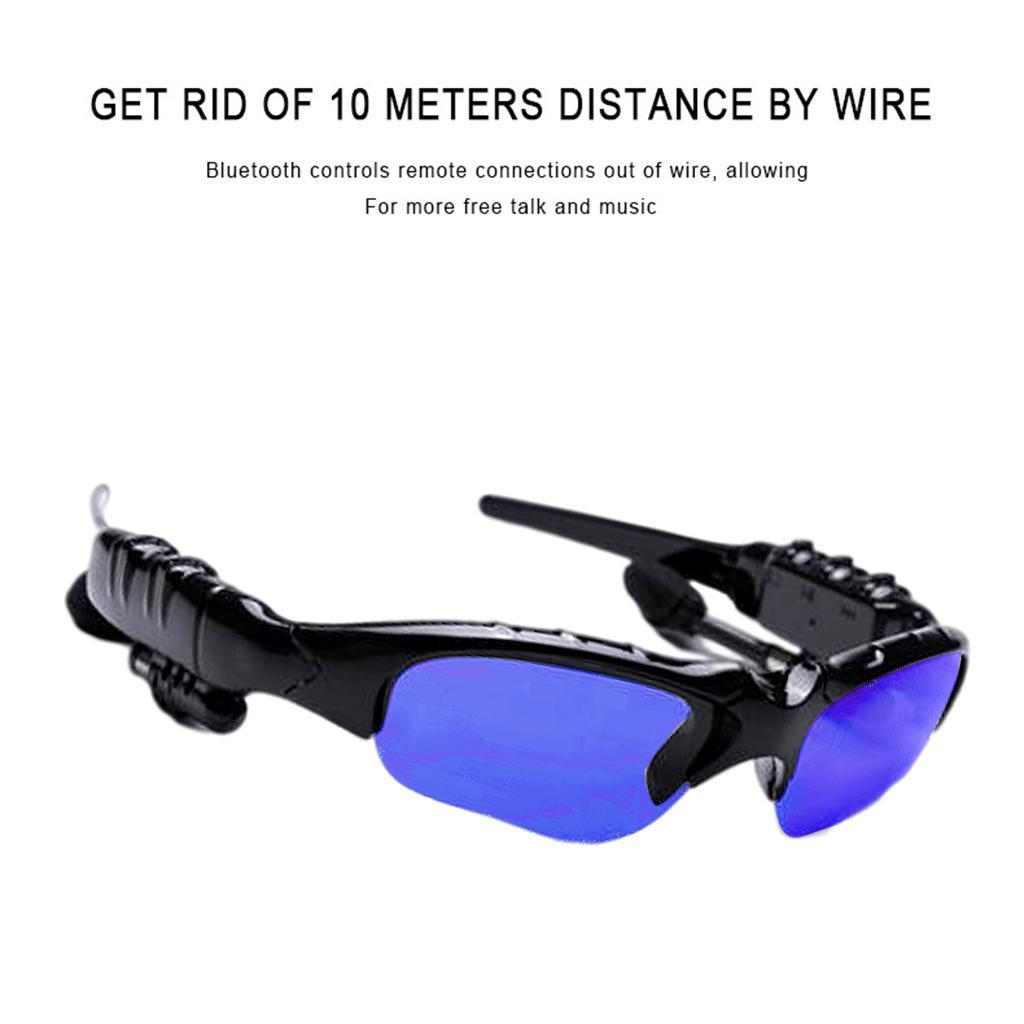 2X Sports Bluetooth Sunglasses Headset Headphone for Men Earpiece