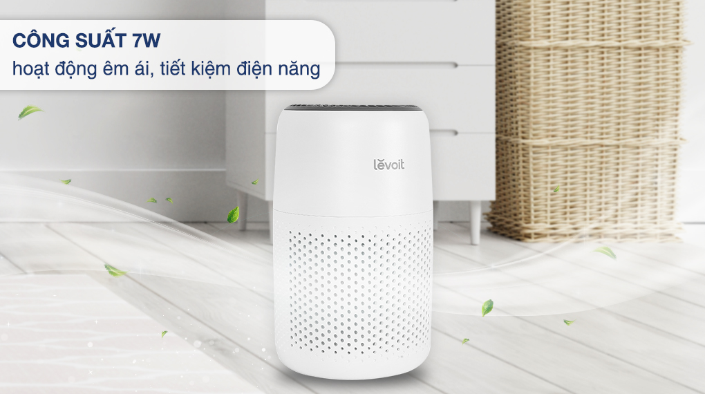 Máy lọc không khí Levoit Core Mini 7W - Hàng nhập khẩu chính hãng