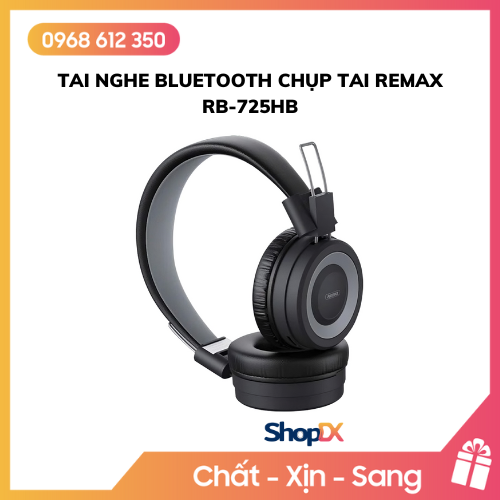 Tai Nghe Bluetooth chụp tai Remax RB-725HB - Hàng Chính Hãng