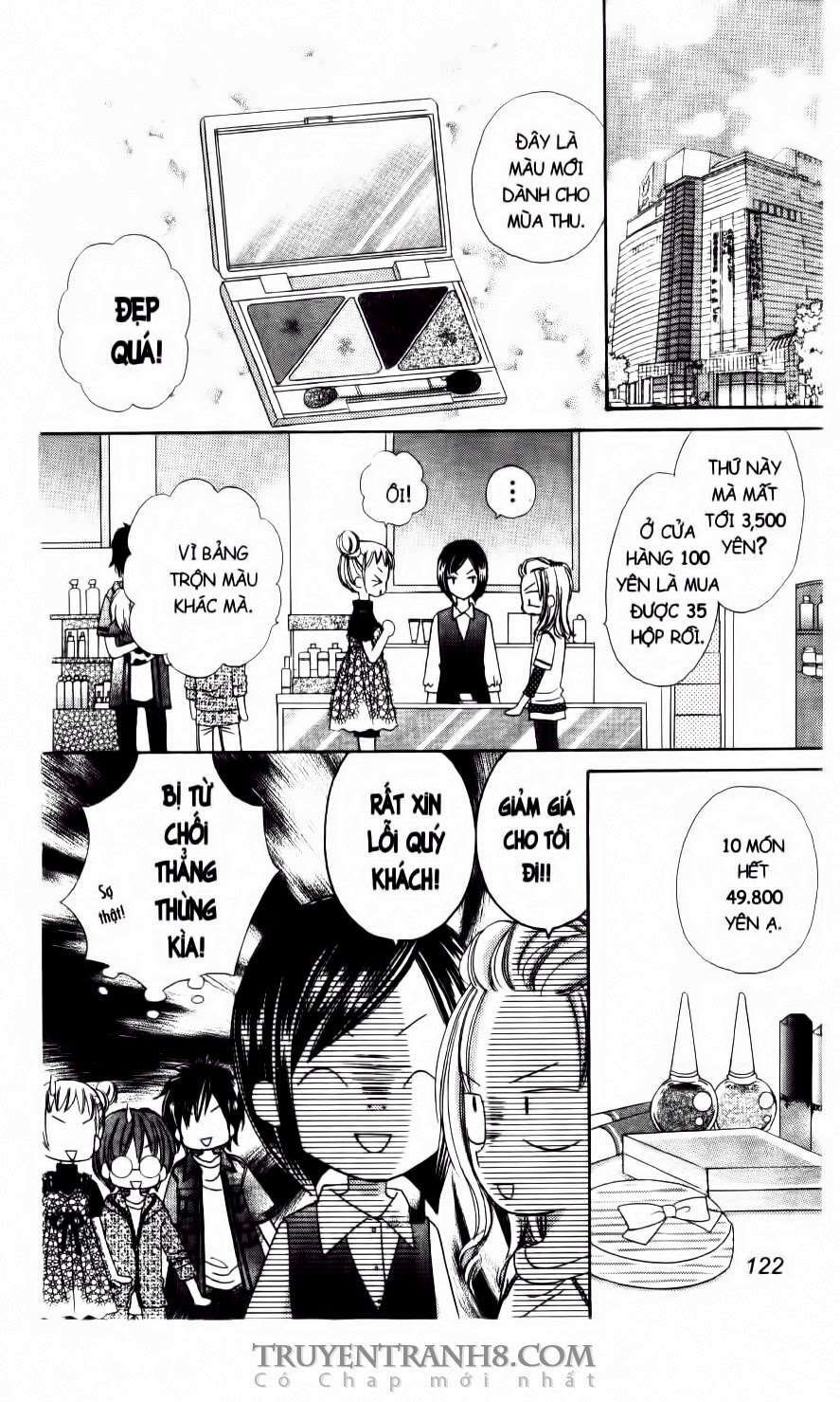 tiệm thời trang, love cotton chapter 11 7