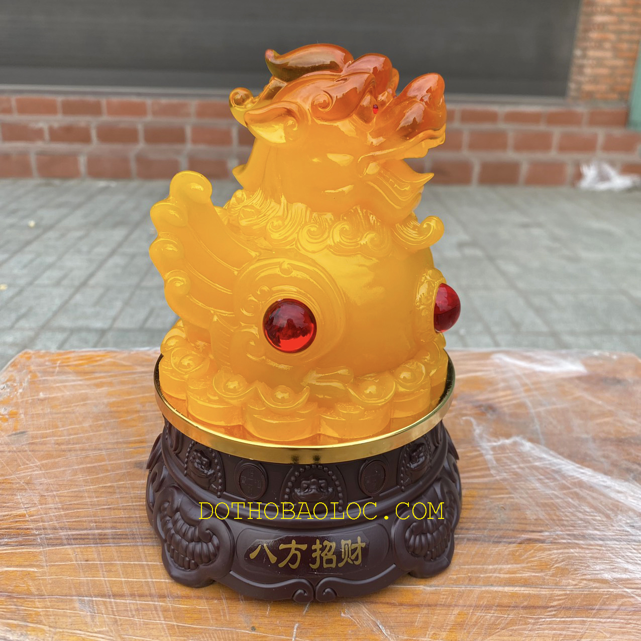 Tỳ Hưu Phong Thủy Chiêu Tài Hút Lộc cao 17cm – Hàng nhập khẩu