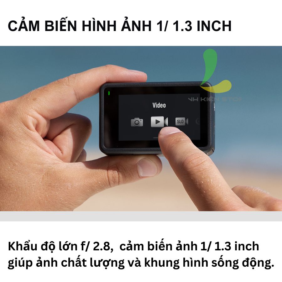 Hình ảnh Máy quay phim hành động DJI Osmo Action 4 (DJI OA4) - Camera hành trình quay 4k, công nghệ mới chống rung HorizonSteady - Hàng chính hãng