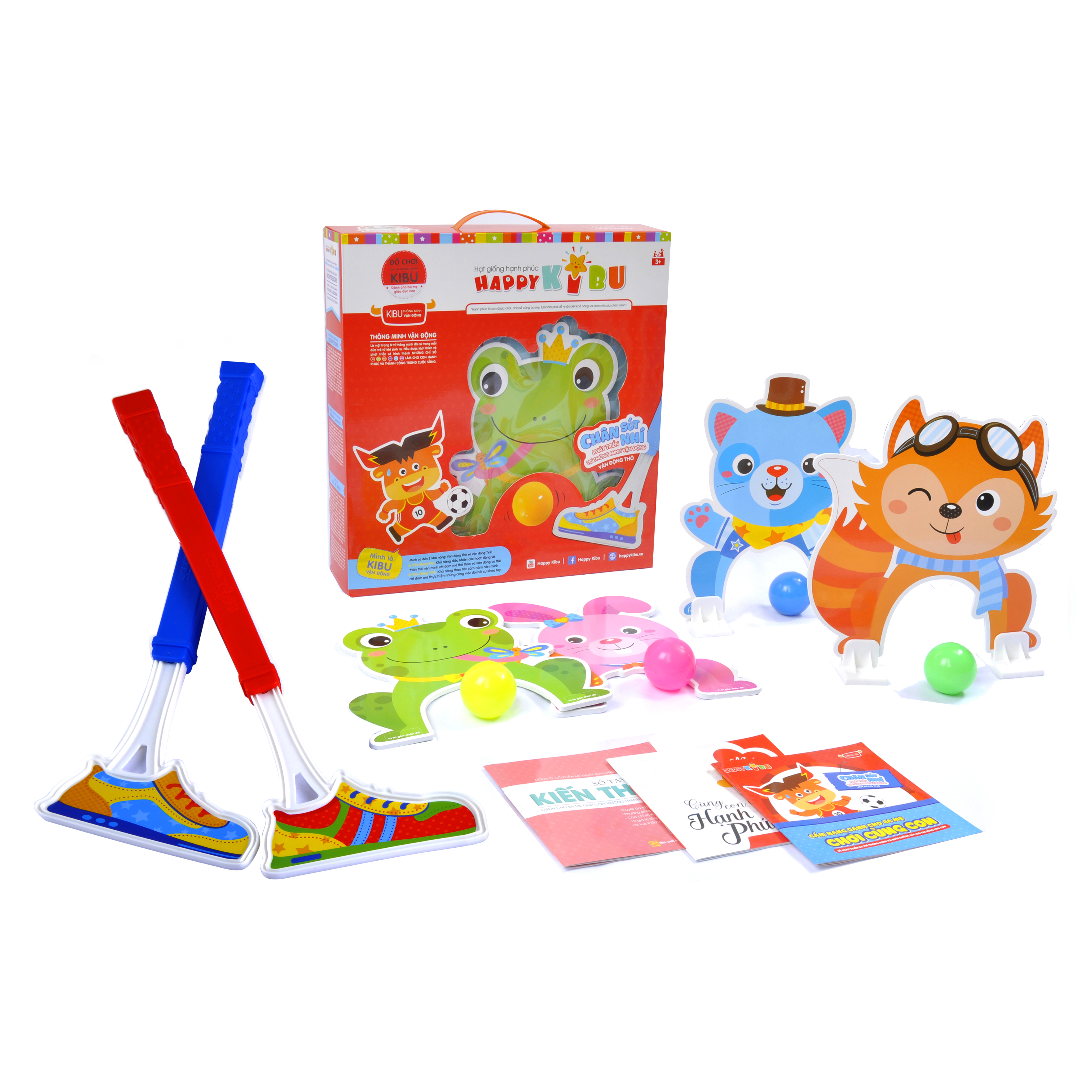 Đồ Chơi Đa Trí Thông Minh Happy Kibu - Chân Sút Nhí - HP20-KB467