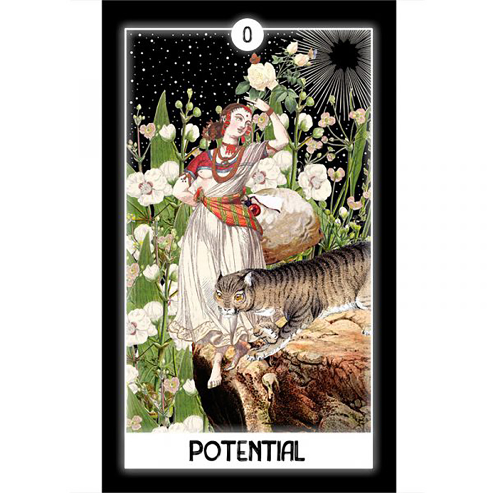 Bộ Bài Intuitive Night Goddess Tarot 78 Lá Bài Phước Lành Từ Các Nữ Thần