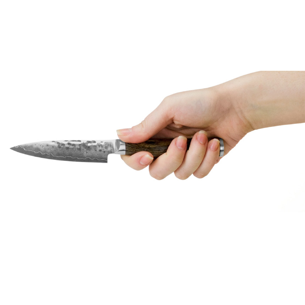 Dao bếp Nhật cao cấp Shun Premier Paring - Dao gọt hoa quả thép Damascuss 69 lớp TDM0700 - dao bếp Nhật chính hãng