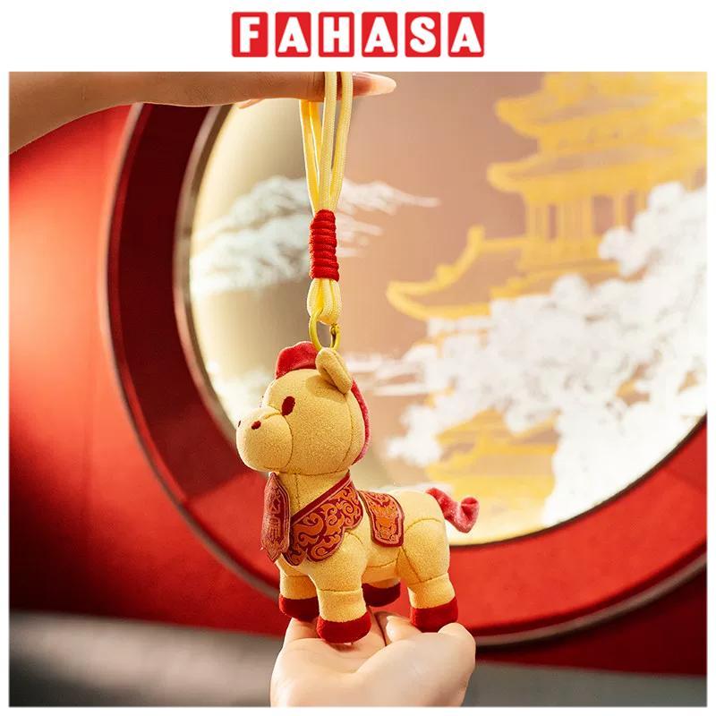 Móc Khoá Thú Bông Hình Ngựa - LC5064-65-66 - Màu Vàng