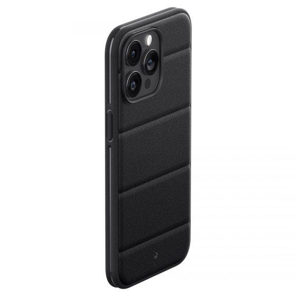 Ốp lưng cho iPhone 15 Pro/ 15 Pro Max Spigen Caseology Athlex Active Black - Hàng chính hãng