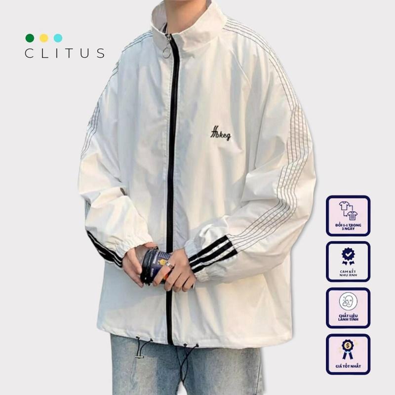 Áo Khoác Dù Cặp Nam Nũ Unisex 2 Lớp Chất Dù Cán Dày Mịn - CLITUS FASHION