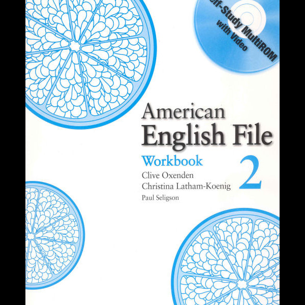 American English File 2 Workbook: with Multi-ROM