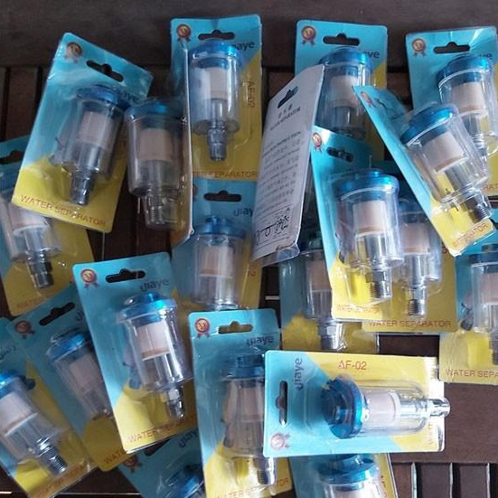 Lọc hơi nước dụng cụ sơn, giúp lớp sơn MỊN và không bị LOÃNG