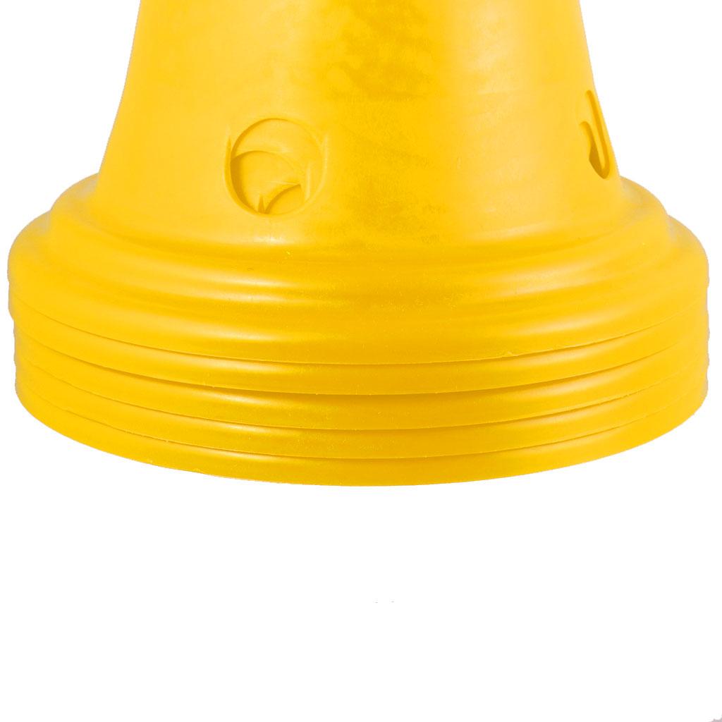 5pcs Sport Soccer Football Training Cone Traffic Safety Cones 30cm Yellow