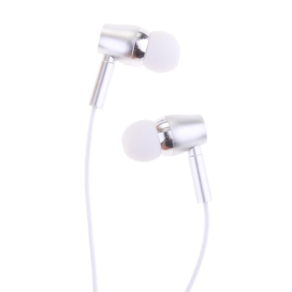 Metal Luminous Headphones Earphone Headset In-Ear Earbud for Phones