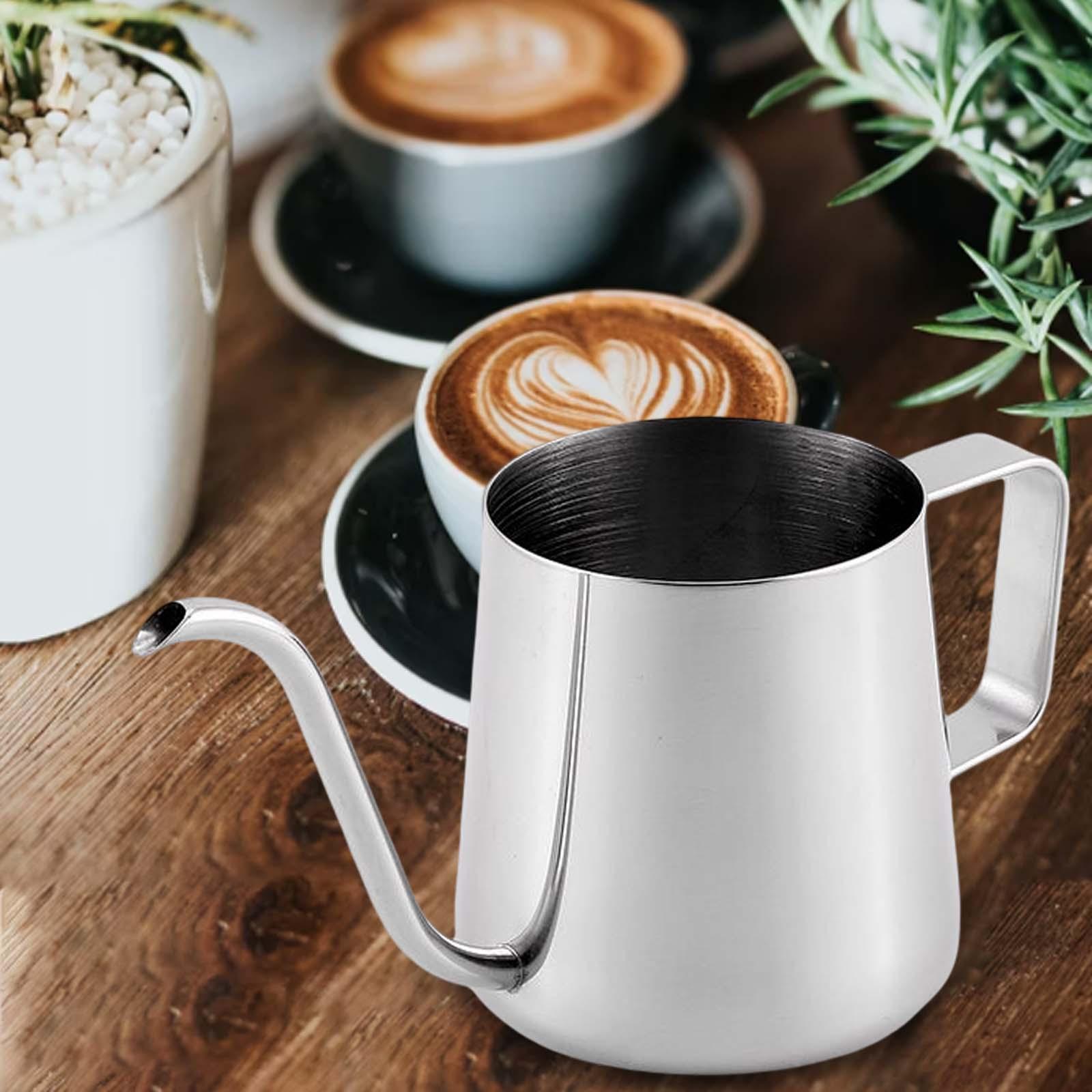 350ml Pour Over Coffee Pot Stovetop Kettle for Home Outdoor Camping Bar