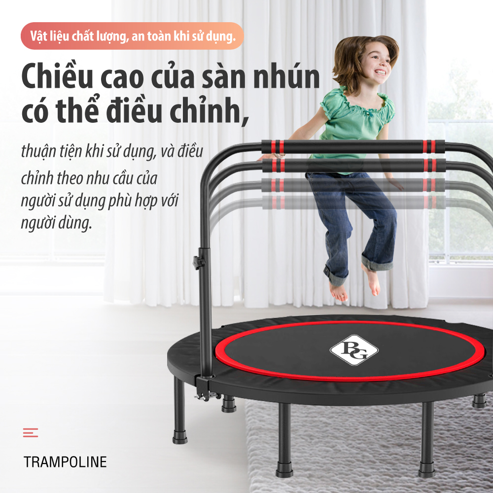 Sàn nhún, Đệm nhún lò xo BG Trampoline cao cấp Thái Lan