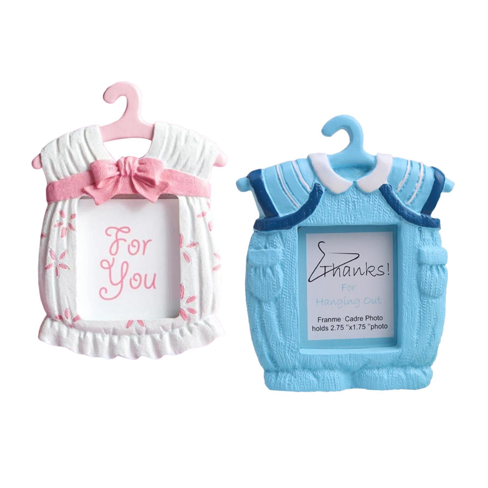 2 Pieces Creative Resin Photo Frame Picture Display Holder Living Room Decor