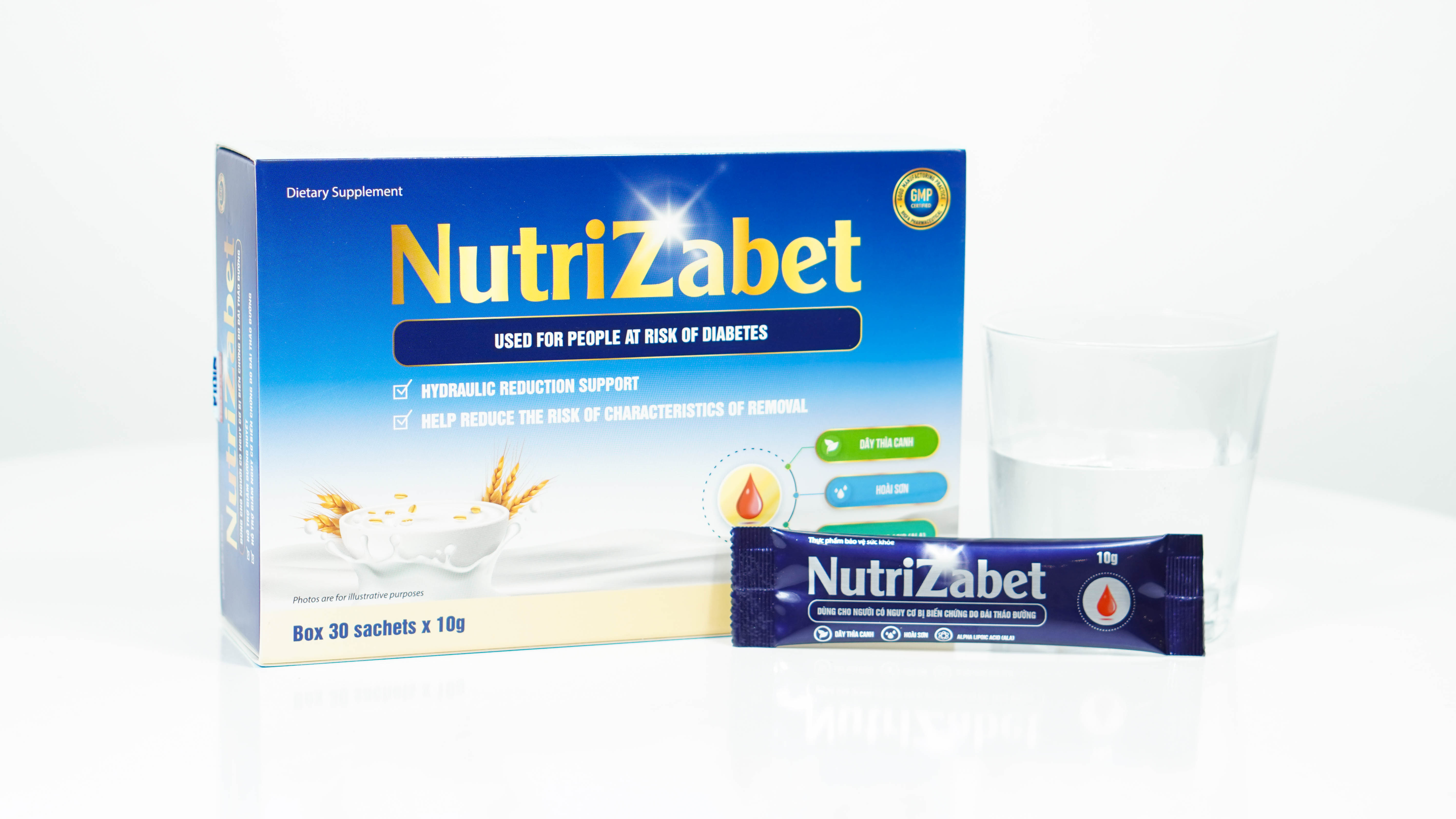 Combo 3 Hộp Sữa Hạt Tiểu Đường NutriZabet - Giúp Ổn Định Đường Huyết, Ngăn Ngừa Biến Chứng, Tăng Cường Đề Kháng