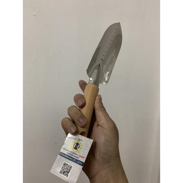 Xẻng làm vườn Inox C-Mart A0709 RẺ NHẤT THỊ TRƯỜNG