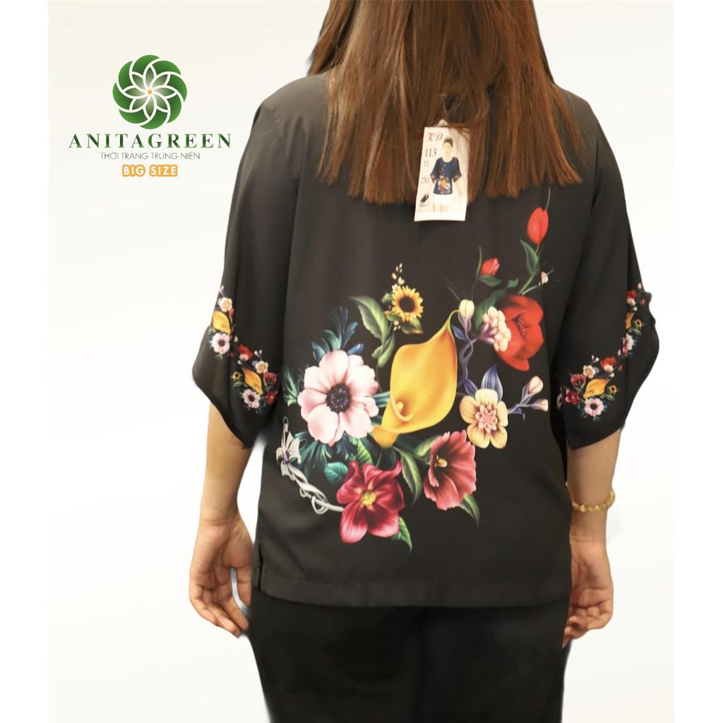 Áo hoa cao cấp ảnh thật bt102-1120
