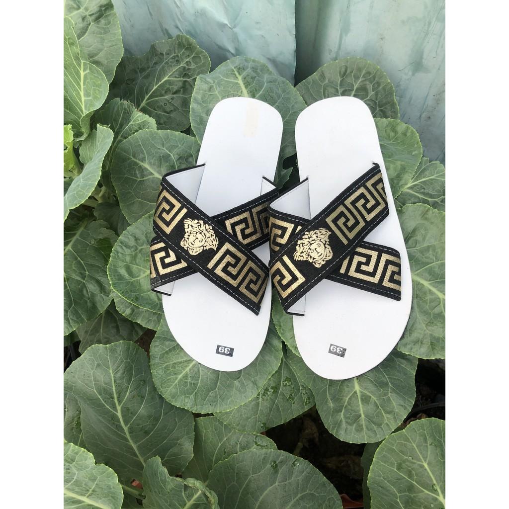 dép cặp nam nữ sandal đồng nai ( đế trắng ) size từ 35 đến 42 nam đủ màu đủ size ib để chọn thêm