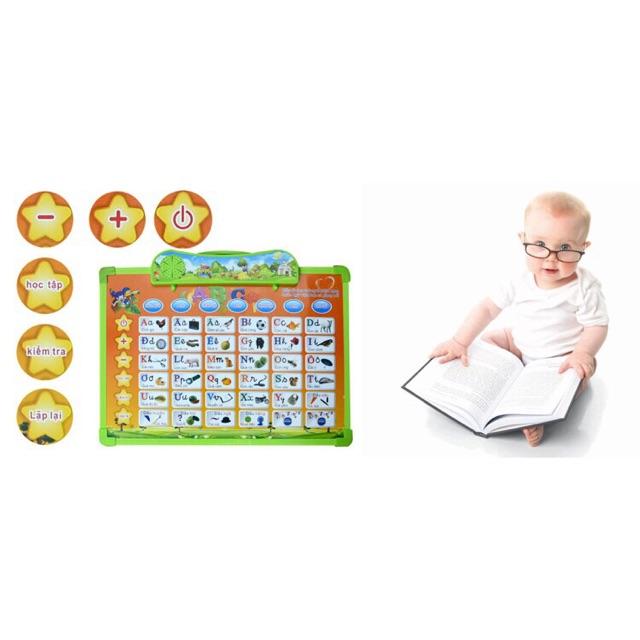 Bảng Chữ Cái Điện Tử Thông Minh 6in1