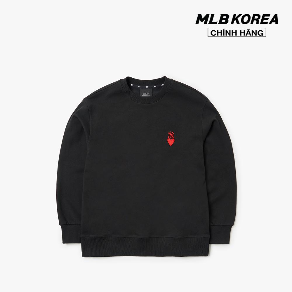 MLB - Áo sweatshirt phom suông Heart 3AMTH0314-50BKS