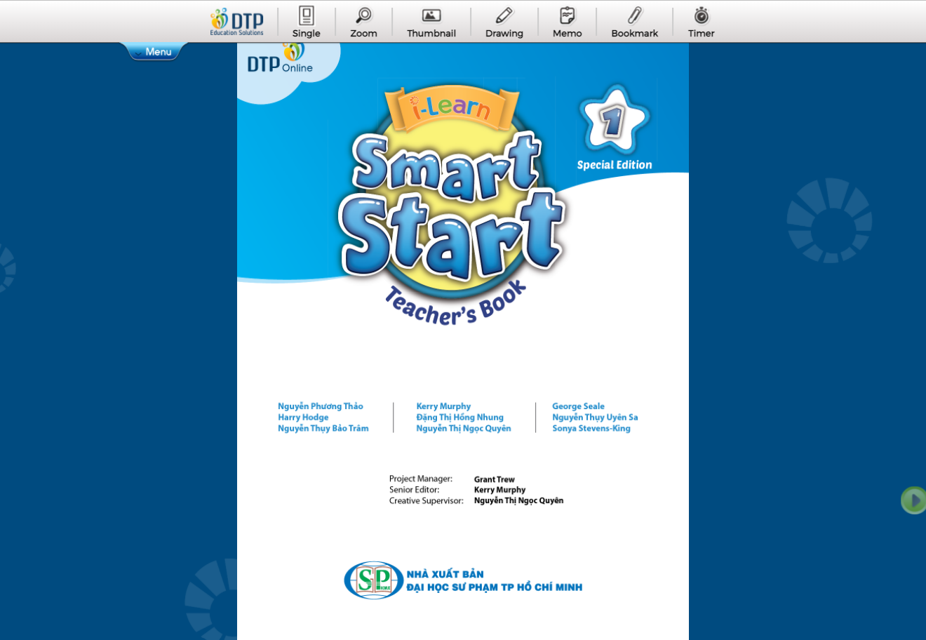 Hình ảnh [E-BOOK] i-Learn Smart Start Special Edition 1 Sách giáo viên điện tử