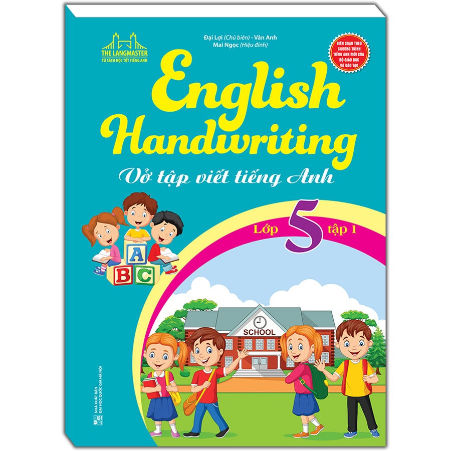 English Handwriting - Vở Tập Viết Tiếng Anh Lớp 5 - Tập 1