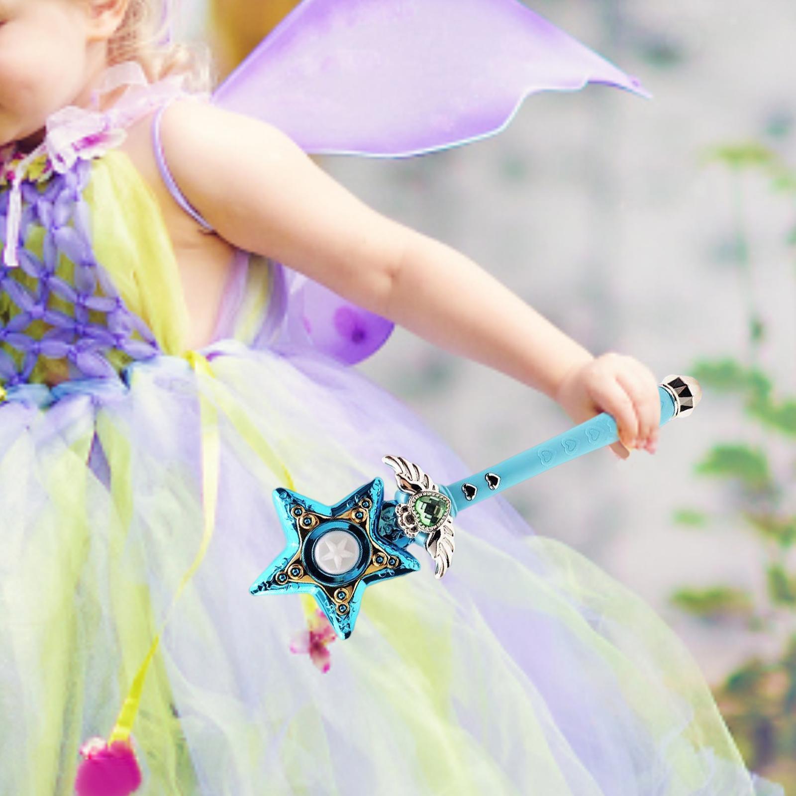 Princess Wands Costume Accessories Pretend Toy for Carnival Party