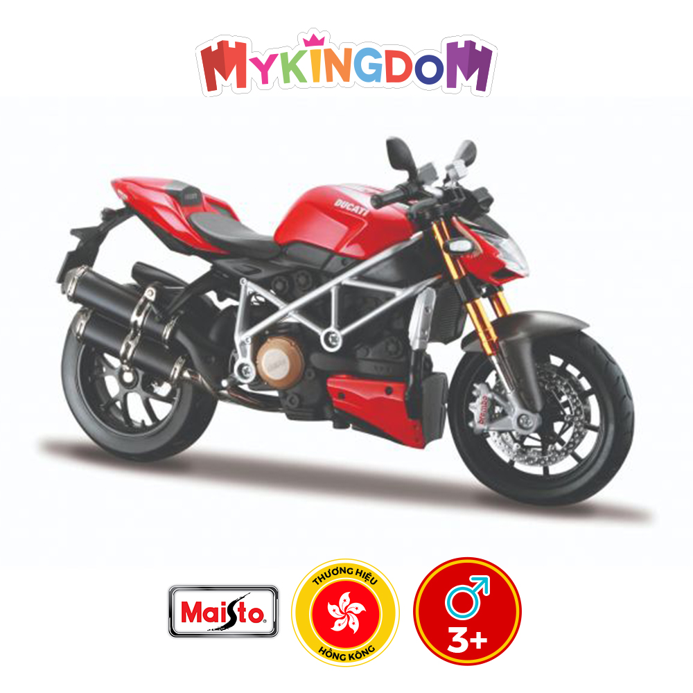 Mô hình MAISTO xe mô tô 1:12 dòng Ducati Mod. Streetfighters 11024/MT31101