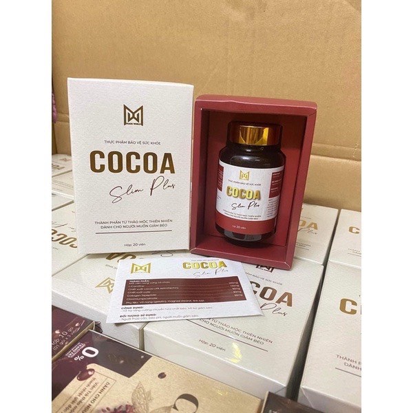 Giảm cân Cocoa Slim Plus Mẫu Mới
