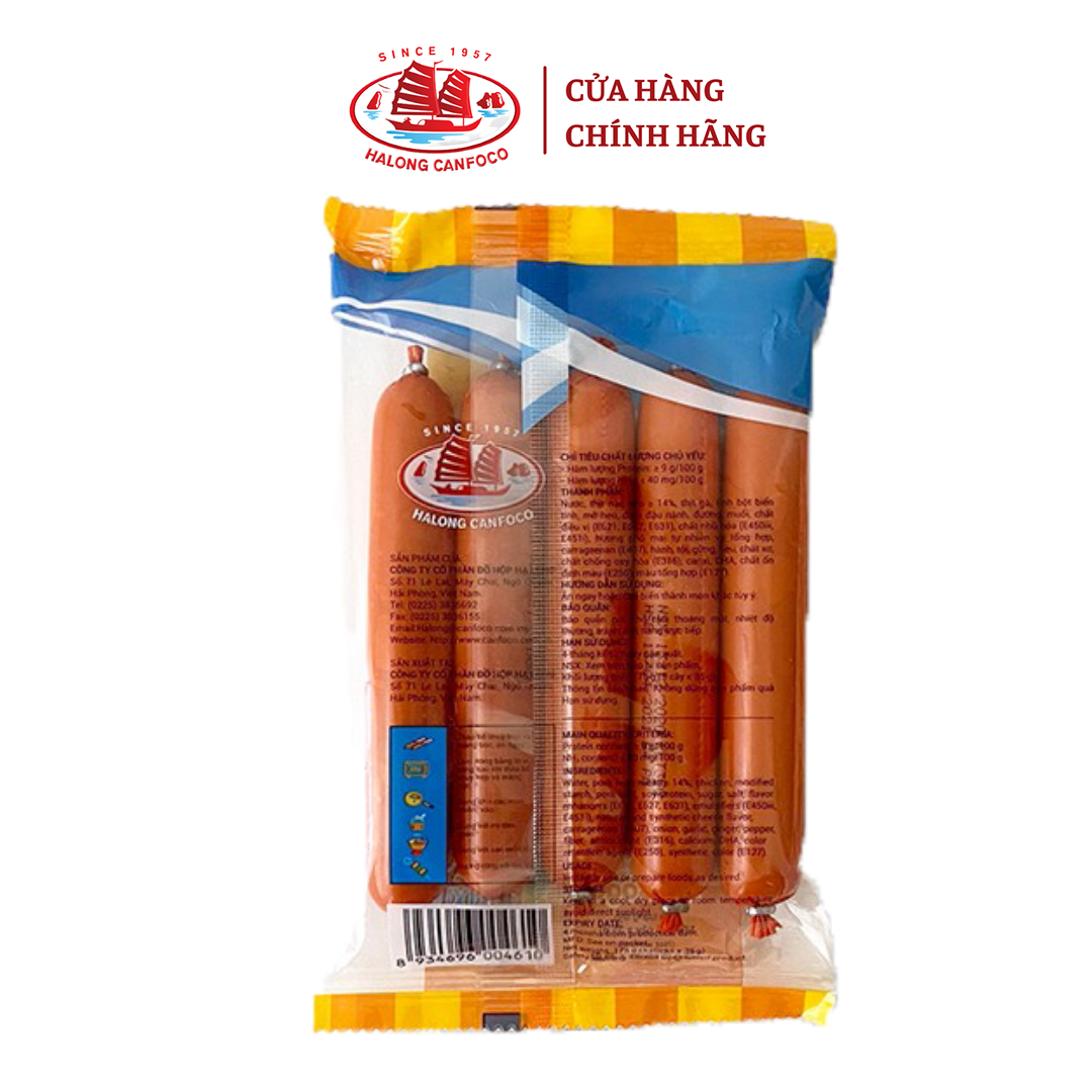 Xúc xích tiệt trùng phô mai Everyday 35g x 5 cây/túi - Đồ Hộp Hạ Long