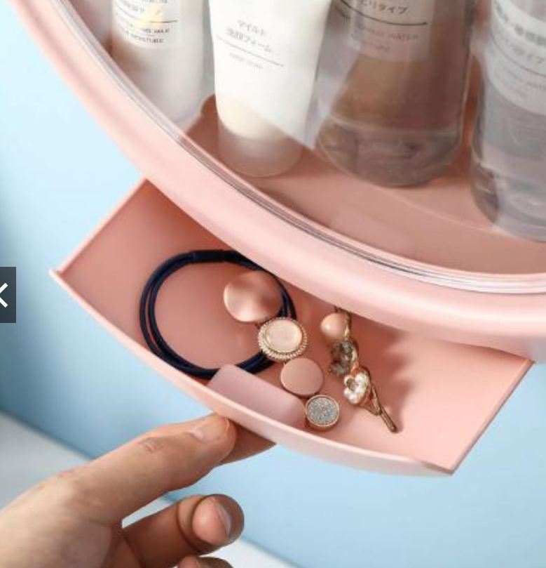 Kệ Để Mỹ phẩm Cao Cấp hình quả trứng  tặng kèm 1 món quà xinh ngẫu nhiên