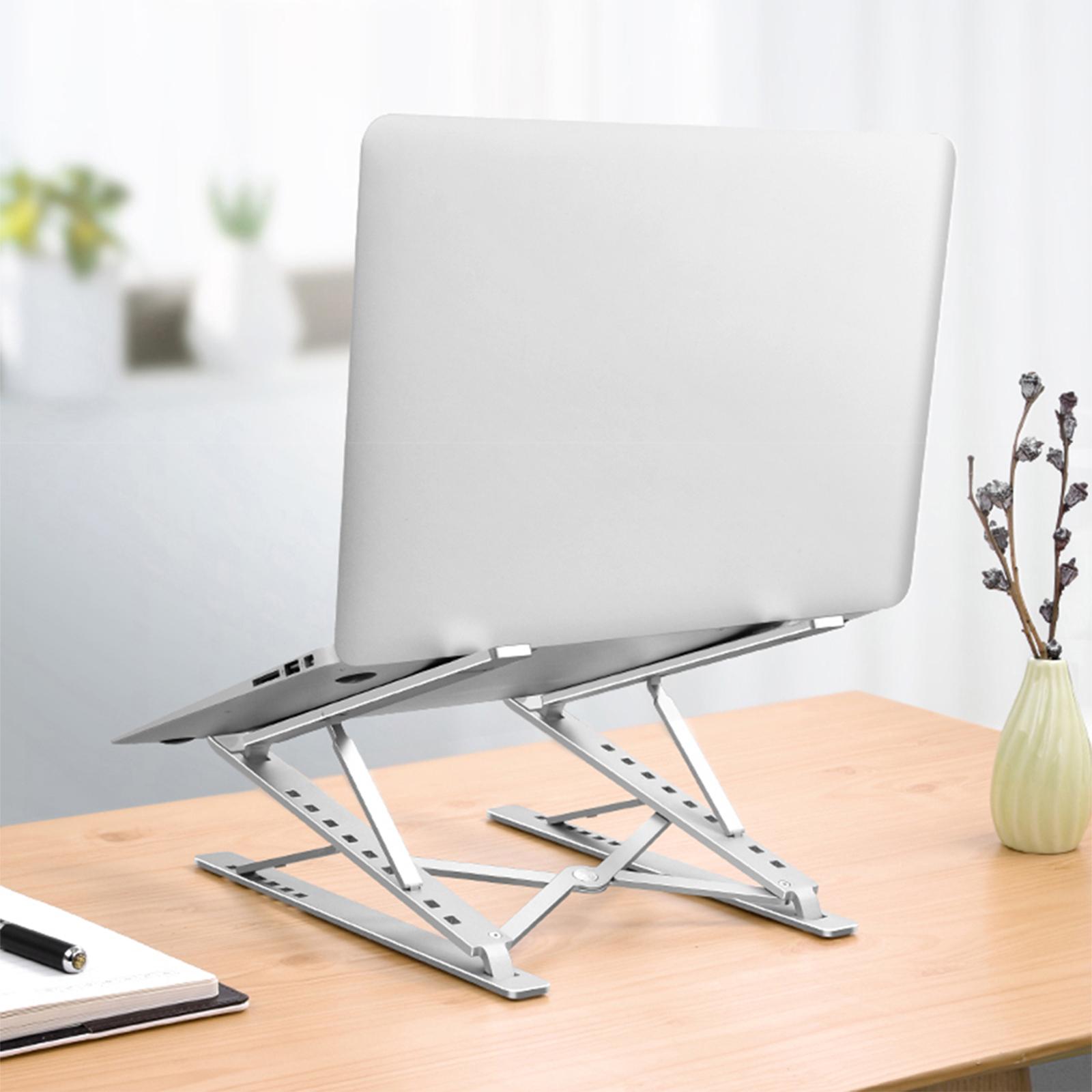 Foldable Adjustable Laptop Stand Portable Notebook Holder Aluminium Alloy Laptop Tablet Stand Computer Bracket