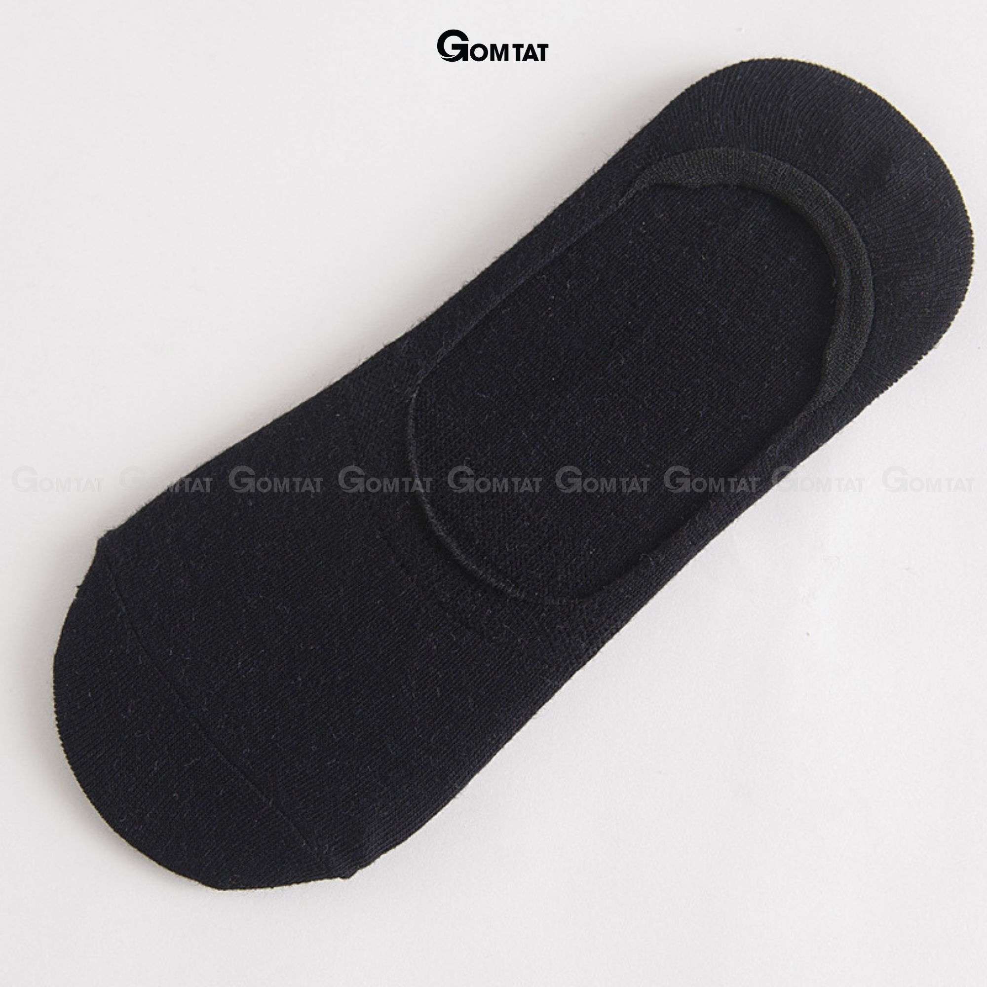 Set 5 Đôi Vớ Lười Nam , Tất Nam đi giày lười có đệm cao su chống trượt gót chân - GOMTAT-LUOI02-CB5