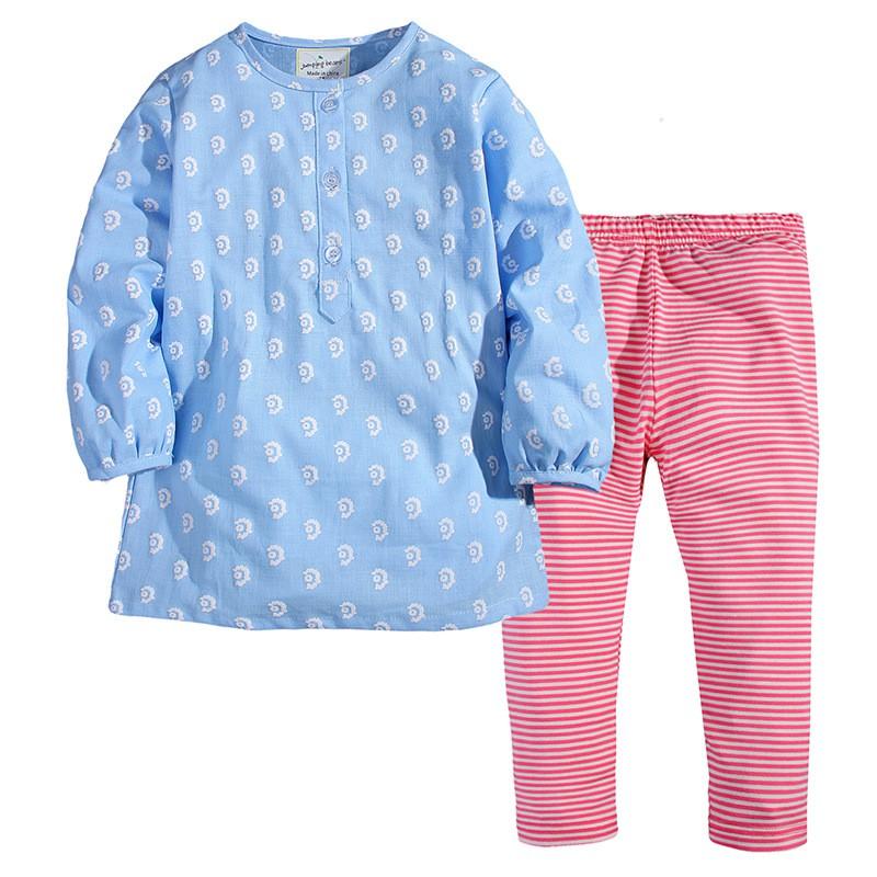 Bộ cotton dài tay cho bé từ 1-6 tuổi