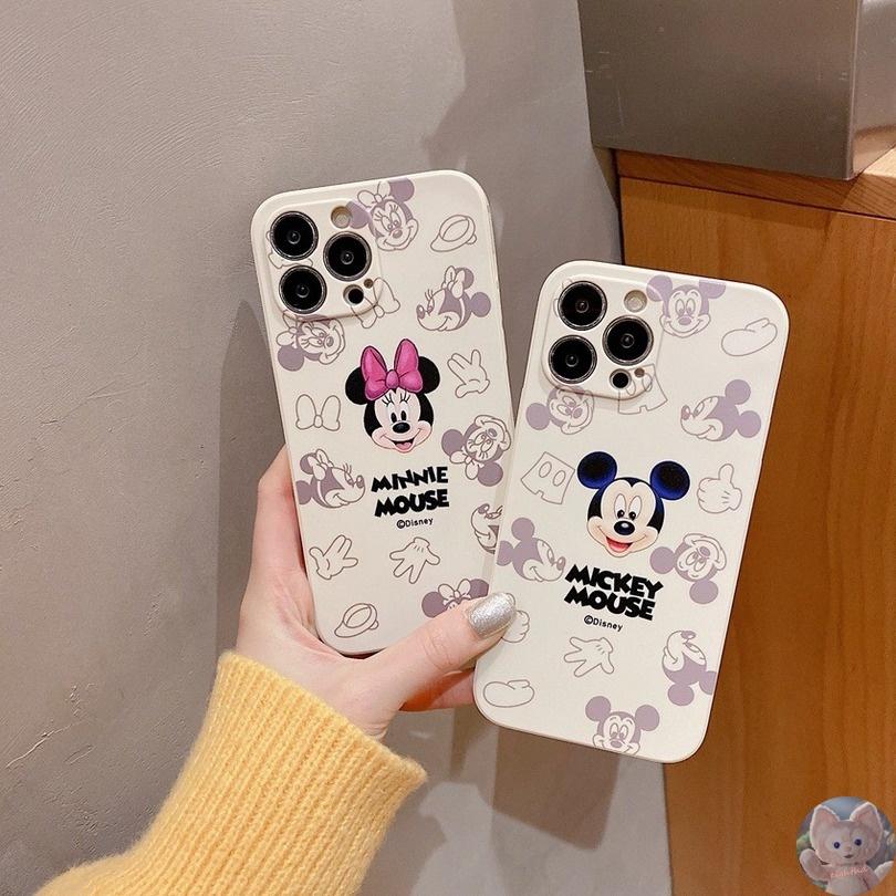 Casing for iPhone 13 12 11 Pro Max X XR XS Max SE2020 8 7 Plus protective case cute mouse phone case silicone soft