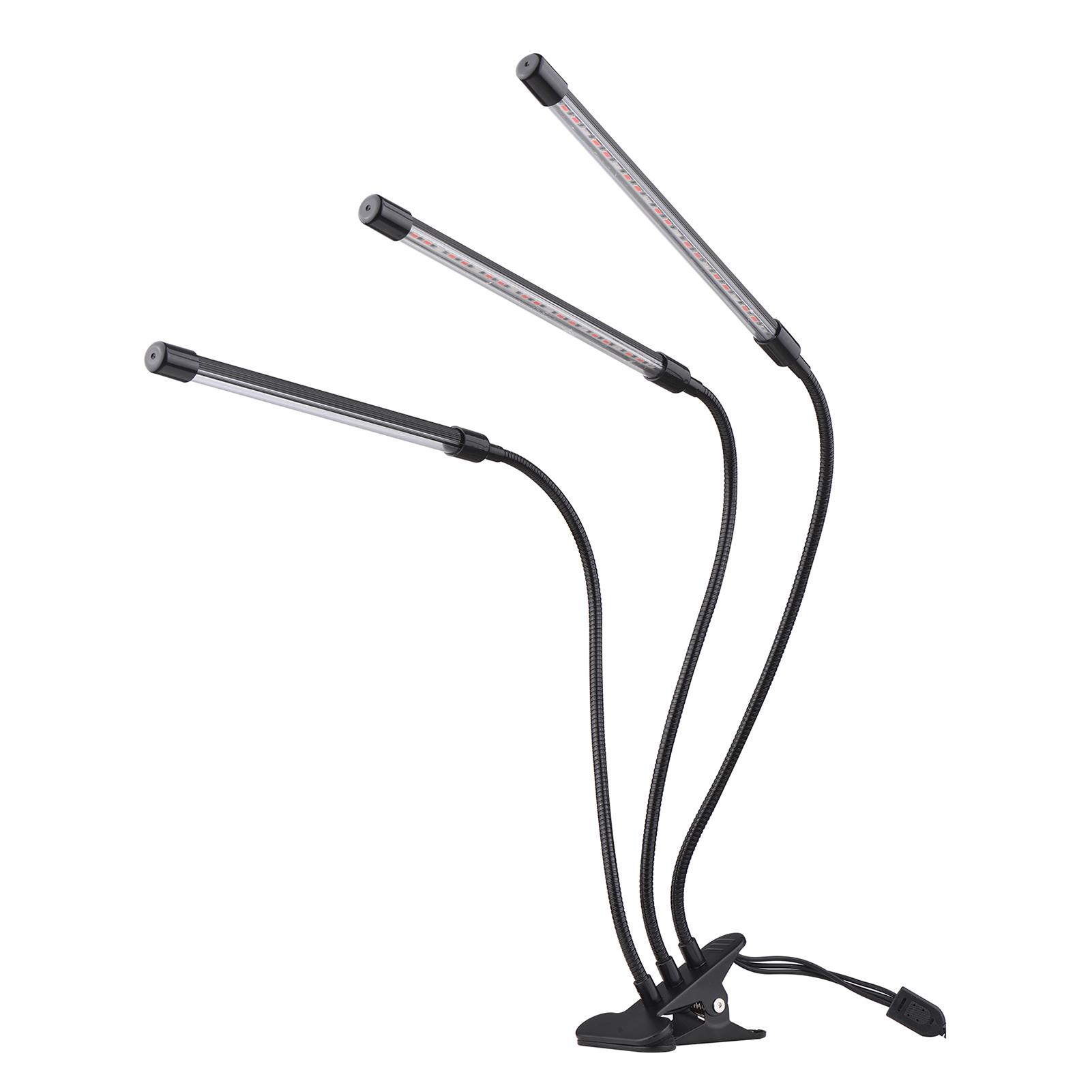 Đèn Quang Hợp Dải Đèn 63 Đèn Led Cho Cây Trồng 10 Mức Độ Mờ 3/9 / 12H Hẹn Giờ 3 Chế Độ Chiếu Sáng