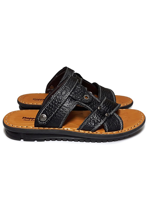 Giày Sandal Nam Da Bò Vân Cá Sấu HappyShoes - HP01