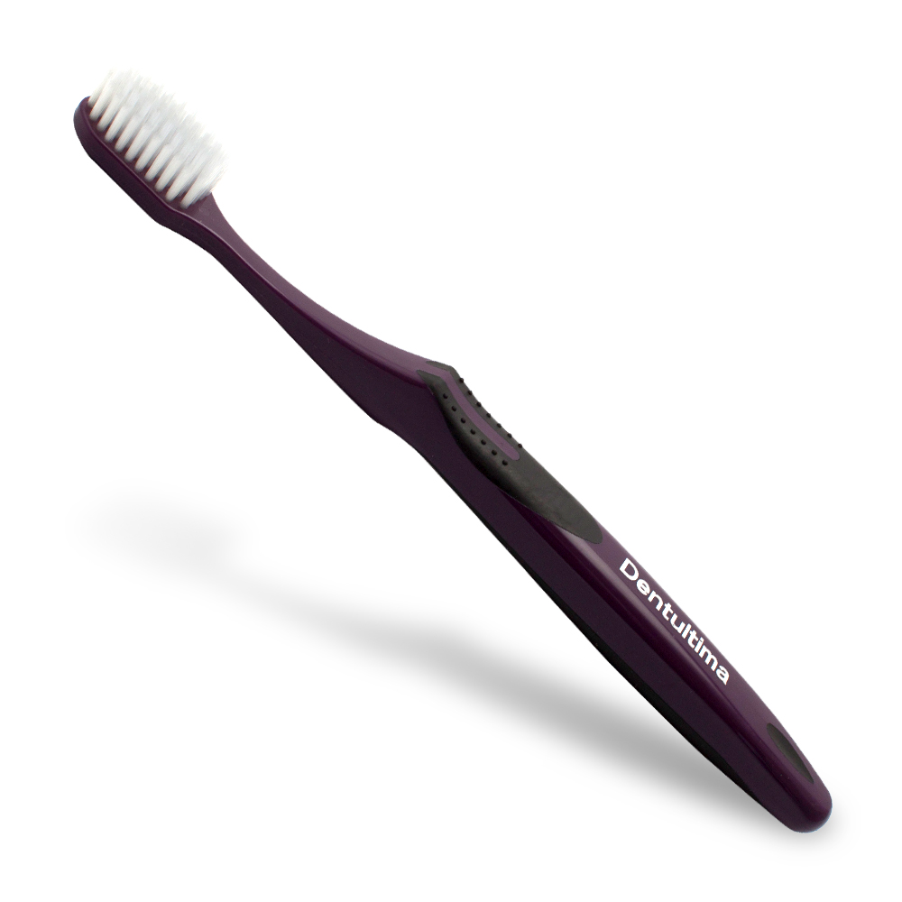 Bàn Chải Đánh Răng Loại Mềm Dentultima JR-TL-S1 Cán Nhựa Màu Xám (1 Cây)