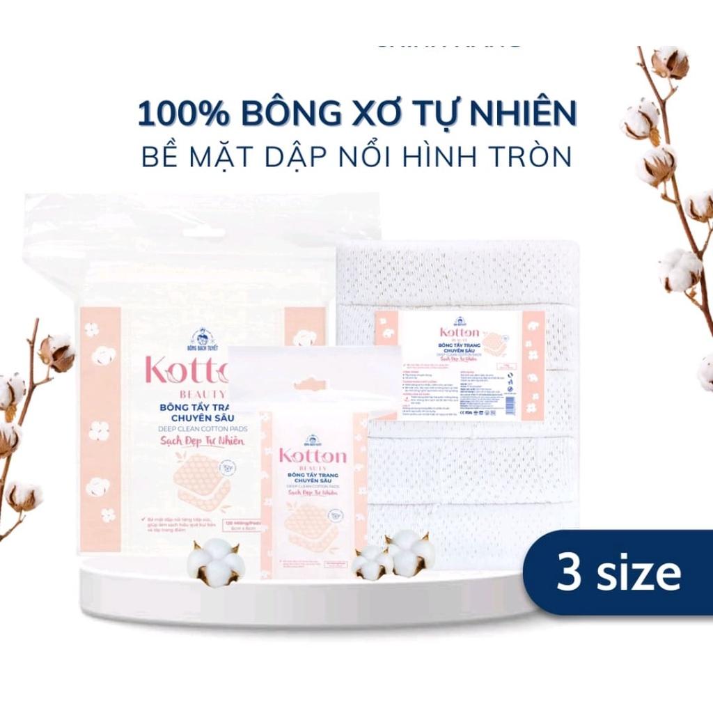 Bông Tẩy Trang Bạch Tuyết Chuyên Sâu Kotton Beauty